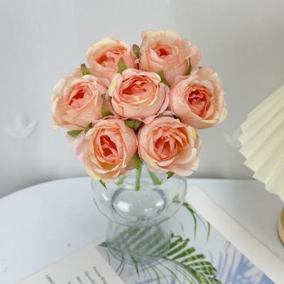 China Künstliche Blumen im Ins-Stil mit Vasen, handgeführten Blumensträußen, Valentinstags-Fotoaufnahmen und Geburtstagsgeschenkdekorationen. zu verkaufen