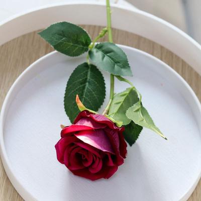 China Samtrose künstliche Blume, Rose Wasserfall, Valentinstag falsche Blume, Haus Hochzeitsdekoration, beliebte Check-in Rose zu verkaufen