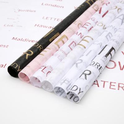 Cina Fiorista non tessuto Wrapping Paper Sheets in vendita