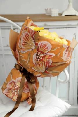 Cina Spostamento lussuoso stampato del fiore di Wrapping Paper 60cmX50cm del fiorista di stile in vendita