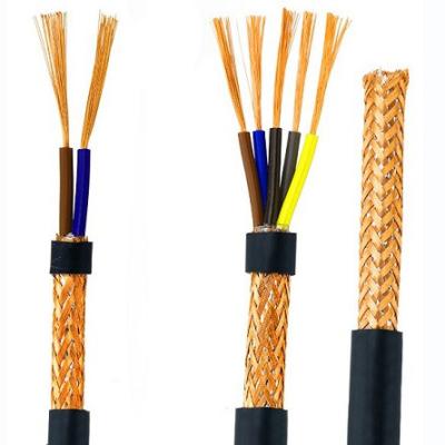 China Hot Selling Telephone Communication Copper 450/750v Conductor PVC Insulated And Sheathed Shielded Flexible Electrical Cable for sale