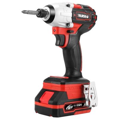China 15AH Variable Impact Brushless Rechargeable Electric Drill Machine Motor Speed Cordless Impact Wrench for sale