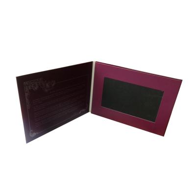 China High Quality Customized Invitation Video Card With Envelope For Party Decoration for sale
