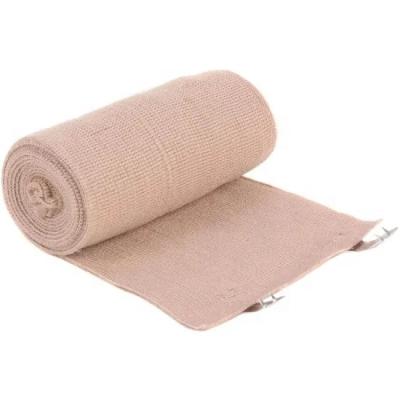 China Polyester Supplies Elastic Compression Rubber Bandage Wraps For Medical And Sports Sprains, Injuries for sale
