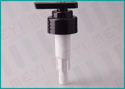 China Dispensador negro liso de la bomba de la loción, reemplazo plástico de la bomba del dispensador del jabón en venta