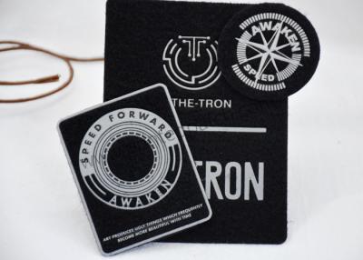 China Técnica de alta frecuencia negra del SGS los 5cm 3M Reflective Velcro Patch en venta