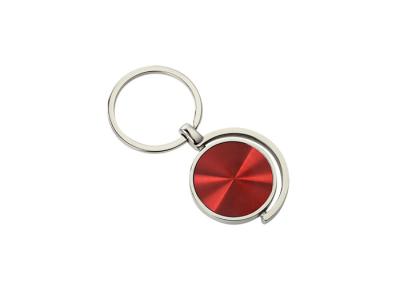 中国 パターン金属のKeychainのCDホールダー多彩な円形亜鉛合金Keychain JR023 販売のため