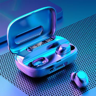 China Bluetooth 5.1 Ohrhörer unterstützt A2DP/AVRDP/HFP-Protokolle Ohrhörer 40mAh Ladekast 500mAh F10 Dynamischer Antrieb für Business & Sport zu verkaufen