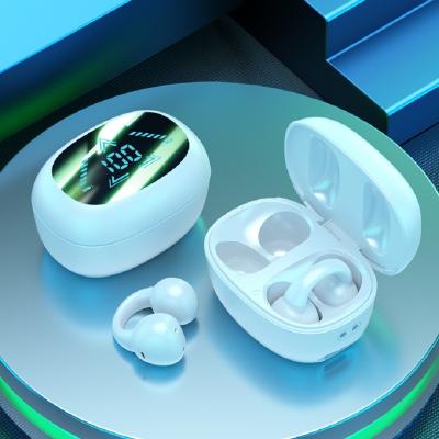 China TWS fully open wireless F13 with LED display, Bluetooth 5.3, AAC/SBC decoding, 40mAh headphones + 400mAh case,for business people for sale