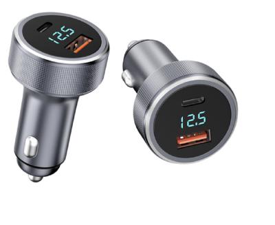 China Carga rápida con doble puerto (USB-C PD 30W + USB-A QC 18W), soporte para múltiples protocolos (PD / QC / PPC, etc.), aleación de aluminio + carcasa de plástico en venta