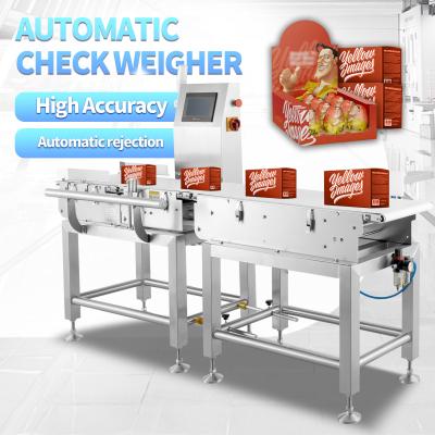 China 0.1g Hochgenauigkeit Verpackung Gewichtung Prüfgewichtung Automatische Abstoßung Prüfgewichtung zu verkaufen