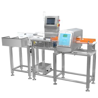China Waterproof Combo Online Checkweigher And Metal Detector Machine Stable , ± 0.1g Accuracy for sale