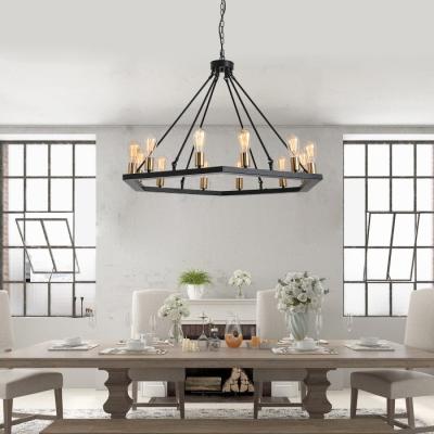 China China Manufacturer Modern Glass Black Fixture Hanging Pendant Light for sale