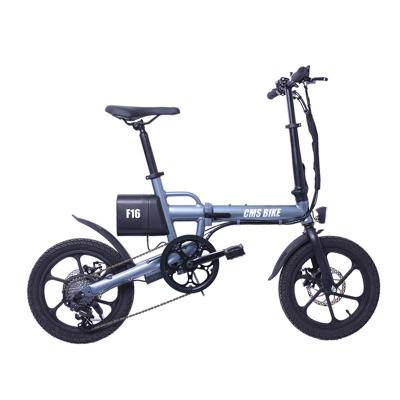 China Aluminum Alloy Rise 6 Speed Electric Hybrid Bike City Bike Folding Mountain Bike Mountain Ebike Road Bike for sale