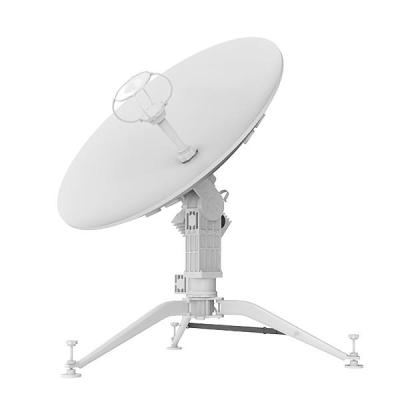 China 0.9m KU Focus Main Manual Antenna Floating Ku Band for Emergency Public Safety Oil & Gas; ¤ W1000 for sale