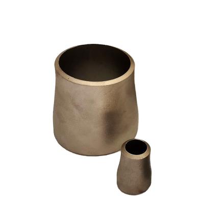 Chine Galvanized Painting Gold Butt Weld Steel Reducer pressing steel sanitary pipe fittings à vendre