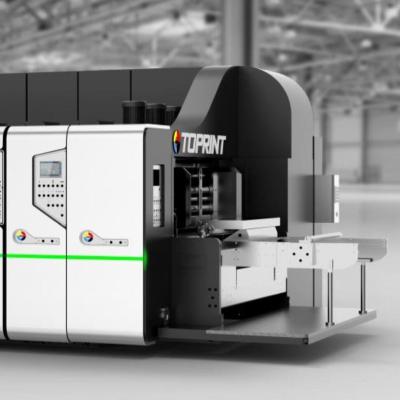 Cina Macchina su ordinazione di colore 300Sheet/Min Flexo Printer Slotter con il taglio del sistema 850x1950 dell'alimentazione in vendita