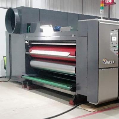Cina macchina ondulata automatica dell'incartonamento del CE di Slotter della stampante di Flexo di taglio 850x1950 in vendita