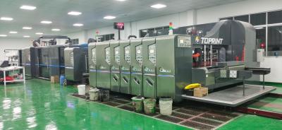 Cina stampatore Folder Gluer, macchina completamente automatica di 1200x2400mm Flexo dell'incartonamento del cartone in vendita