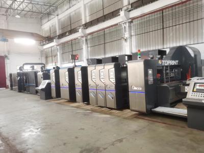China Impressora Slotter Die Cutter FFG Casemaker de Flexo da caixa da caixa à venda