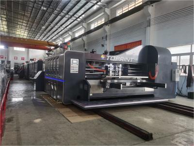 Cina Vibratore automatico del contenitore RDC Flex Rotary Die Cutter With di cartone/macchina automatica dell'impilatore in vendita
