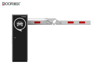China Remote control Folding Arm Car Barrier Gate for Road Safety 1 Year Warranty for sale
