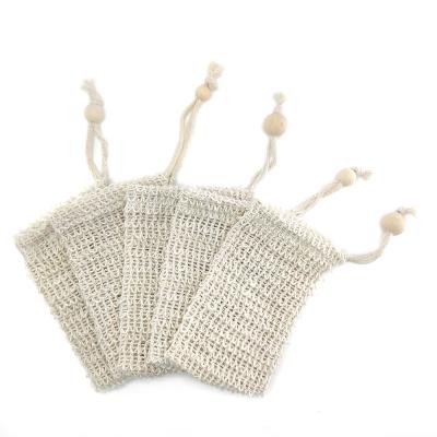 China EXFOLIATE Eco Friendly Natural Exfoliating Bubble Mesh Bag Bathroom Foam-Maker Mesh Soap Net Foaming Easy for sale