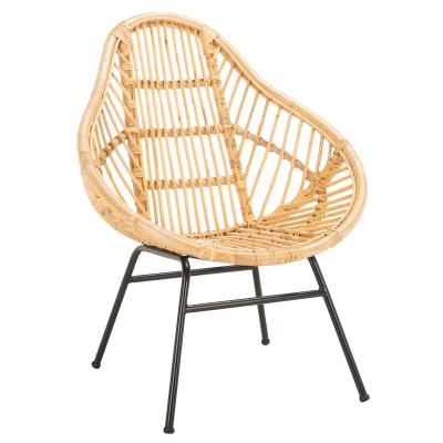 China Modern Wicker Egg Chair Rattan Armchair Outdoor Patio Furniture Bistros Chair for sale