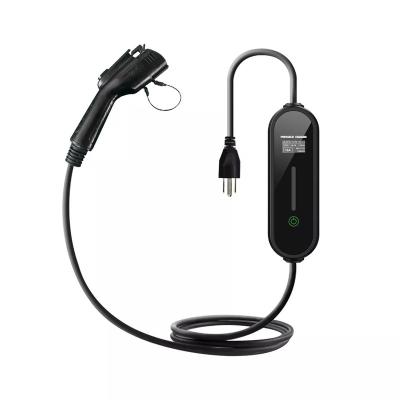 China Level 2 40Amp 220V-240V Upgraded Portable EV Charging Cable Faster Charging Station, Electric Vehicle Charger with All EV Cars Connector: 240mm*51mm*98mm Control box: 225mm*7 for sale