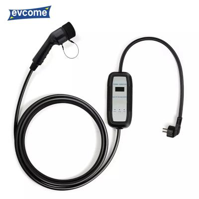 China Smart simple style J1722 Types 220v Ac Electric Vehicle Charger box Ev 16a 32a 7kw Electric ev charger portable Nema 14-50 ev charger for home for sale