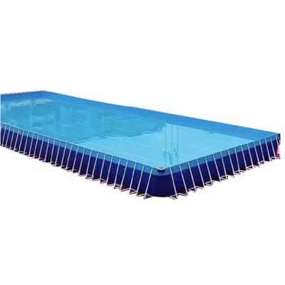 China Customizable Inflatable Swimming Pools In Various Sizes And Canvas Material Easy Setup for sale