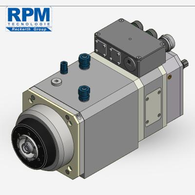 China Spindle Motor/High Speed Grinding Drilling Spindle/Milling Spindle Water Cooled Spindle Motor 15KW 800HZ 24000rpm for sale
