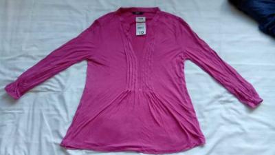 China Australia Kmart brand apparel stock lots- women's Cheap casual Tops plus size T-shirt for sale