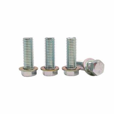 Chine Wholesale Environmental Protection Black Zinc External Hexagon Bolt Color Zinc Full Thread Hexagon Head Screw à vendre
