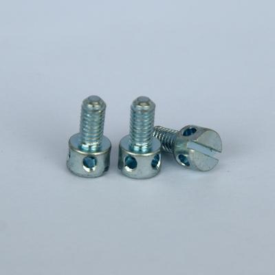 China SS304 kruisgatmeterschroef, roestvrijstalen zelftappende loodafdichtingsschroef, instrument sabotagebestendige schroef M3x30 Te koop