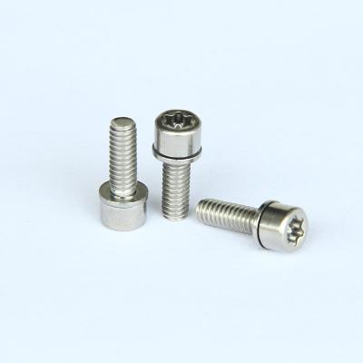 中国 Torx 316ステンレス鋼のM6X16チタニウムの合金のボルト、自動車チタニウムの合金の付属品サポートOEMを小ネジ 販売のため