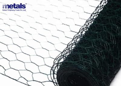 Chine Métal en treillis métallique hexagonale double tordu pour boîte en gabion enduit en PVC à vendre