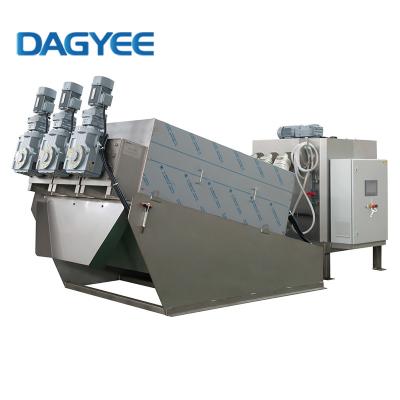 China Máquina inteligente automática de deshidratación de lodos volutas integrada con sistema de control para deshidratación precisa en venta