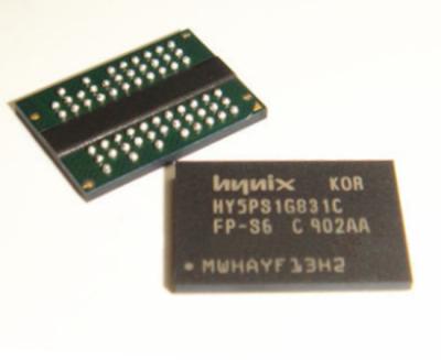 China HY5PS1G831CFP-S6 DDR DRAM Mobile Flash Memory Chip 128MX8 0.4ns CMOS PBGA60 for sale