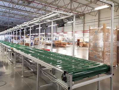 China High Capacity ESD Belt Conveyor Line For Pharmaceutical Tablet Packaging for sale