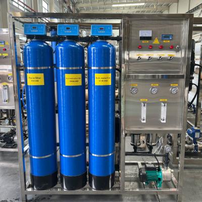 China 500L/h Kapazität Umkehrosmose-Wasserbehandlungssystem für Wasserentsalzung Maschine zu verkaufen