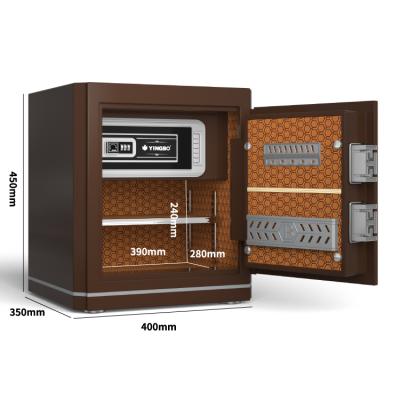 China Strong electronic home hidden safe box home/office/bank/metal cash money big lock code for sale