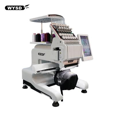 China Logo Embroidery Machine 1201 Hat Cap Embroidery Machine Digital Mini Embroidery Machine for sale