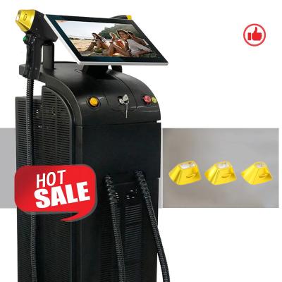 Cina Doppio manico soprano laser titanio 4k depilazione 1200W 12 barre diodo macchina in vendita
