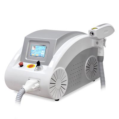 中国 デスクトップ Q スイッチ付き Nd Yag レーザー 1064nm 532nm タトゥー除去機 販売のため