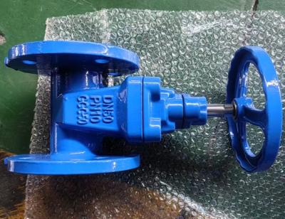 China DIN GGG50 Non-rising stem PN10 gate valve for sale