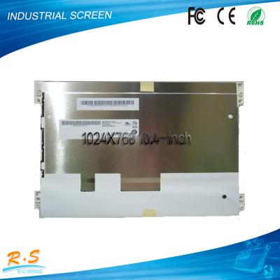 China AUO high resolution 1024x768 TFT industrial LED Panel G104XVN01.0 wide angle for sale