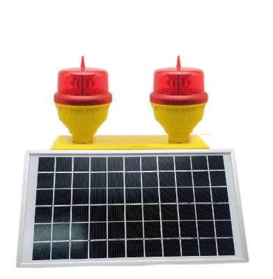 Chine Lumière d'obstruction actionnée solaire rouge d'aviation de double d'intensité réduite de LED AH-LI-B2 à vendre