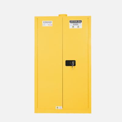 Cina Combustible Chemicals Safety Storage Red Fire Cabinet Self Close Door Type 45Gallon in vendita