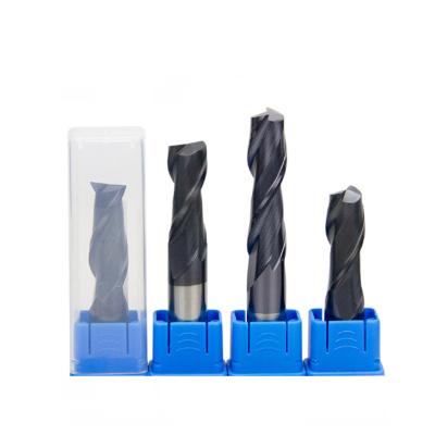 China Side Face Step Shoulder / High Slot Mk Straight Precise Solid Carbide 2 Flute End Mill Cutter With Liner for sale